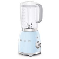 SMEG BLF01 Countertop 4-Speed Blender, 48 oz - Pastel Blue - Angle