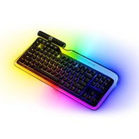 HYTE Keeb TKL - Tenkeyless Wired RGB Mechanical Keyboard - Black - Angle