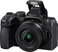 Nikon - Z50II Mirrorless Camera w/ 16-50mm Lens - Black - Angle