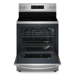 Whirlpool - 5.3 Cu. Ft. Freestanding Electric Range with Air Cooking Technology, No Preheat Air F... - Angle
