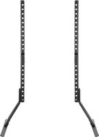 ACGAM - Universal TV Stand, Mount for 23-75 inch Flat & Curved Screen TV, Height Adjustment with ... - Angle