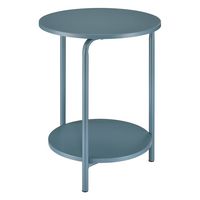 OSP Home Furnishings - Elgin Accent Table - Bluestone - Angle