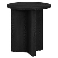 Camden&Wells - Rockwill Side Table - Obsidian - Angle