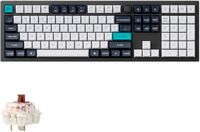 Keychron - Q6 Max 100% Custom Wireless RGB Mechanical Keyboard with Programmable QMK/VIA Hot-Swap... - Angle