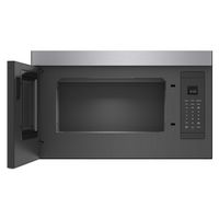 KitchenAid - 1.1 Cu. Ft. Over-the-Range Microwave with Flush Built-in Design and PrintShield Fini... - Angle