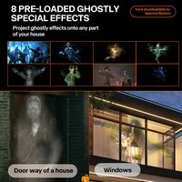 AAXA - HP4 Halloween Projector for Haunted Windows, AutoPlay(tm), Timer Onboard, 1080p Native, 8 ... - Angle