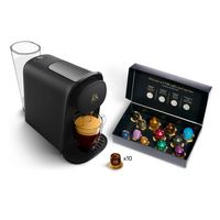 BARISTA Coffee & Espresso System and L'OR Coffee 10 Count Capsule Pack - Black - Angle