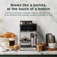 Ninja - AutoBarista Pro Fully Automatic Espresso Machine - Stainless Steel - Angle
