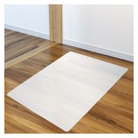 Floortex - Cleartex Rectangular with Fold Polypropylene Chair Mat with Anti-Slip Backing for Hard... - Angle