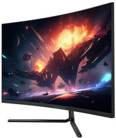 Titan-army - C32C1S Curved 31.5” Gaming Monitor, IPS 1ms 240Hz 2K QHD FreeSync 95% DCI-P3 with HD... - Angle