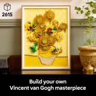 LEGO - Art Vincent van Gogh – Sunflowers Building Set 31215 - Angle