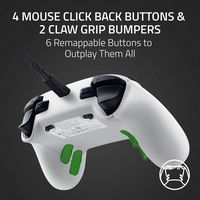 Razer - Wolverine V3 Tournament Edition Wired Gaming Controller with 6 Remappable Buttons, Design... - Angle