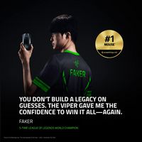 Razer - Viper V3 Pro Ultra-Lightweight Optical Gaming Mouse with 95 Hour Battery Life - Wireless ... - Angle