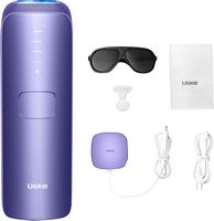 Ulike - Air 3 Ice Cooling IPL Dry Hair Removal Device - Purple - Angle