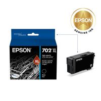 Epson - 702XL High-Yield Ink Cartridge - Black - Angle