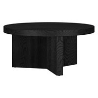 Camden&Wells - Nicola Coffee Table - Obsidian - Angle