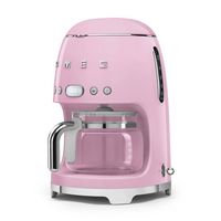 SMEG - DCF02 Drip 10-Cup Coffee Maker - Pink - Angle