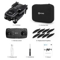 Contixo F16 FPV Drone - 1080P HD Camera, 2.4G RC, 6-Axis Gyro, Follow Me, Gesture Control, Headle... - Angle