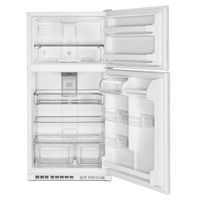 Maytag - 20.5 Cu. Ft. Top Freezer Refrigerator with PowerCold Feature - White Ice - Angle