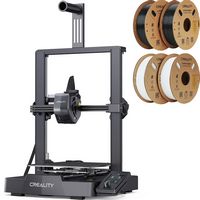 Creality - Ender-3 V3 SE 3D Printer Basic Combo - Black - Angle