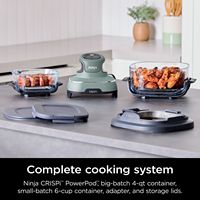 Ninja - Crispi Portable Cooking System - Sage Green - Angle