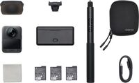 DJI - Osmo 360 Adventure Combo - Black - Angle