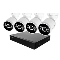 Swann - AdvancedX Series / NVR-8ADVANX / 1TB / 4x NHD-ADVANXB 4K Spotlight Bullet IP Cameras / Po... - Angle
