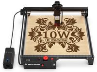 Mecpow - X3 Pro Laser Engraving Machine with Air Assist, 10W Laser Cutter, Limit Switches, 10000m... - Angle