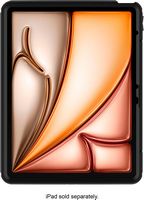 OtterBox - Defender Series for Apple iPad Air 13-inch (M3) and Apple iPad Air 13-inch (M2) - Black - Angle