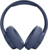 JBL - Tune 720BT Over-Ear Bluetooth Headphones - 2024 - Blue - Angle