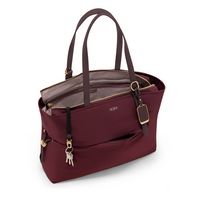 TUMI - Voyageur Cam Large Tote Bag - Wine - Angle