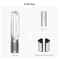 Dyson - Purifier Cool PC1 - Exclusive - White/Silver - Angle