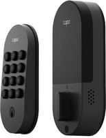 TP-Link - Tapo DL100 Smart Wi-Fi Deadbolt Door Lock – Keyless Tactile Buttons, App-Controlled Cus... - Angle
