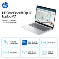 HP - OmniBook 5 Flip 2-in-1 14