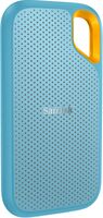 SanDisk - Extreme Portable 2TB External USB-C NVMe SSD - Sky Blue - Angle