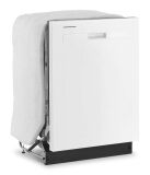 Whirlpool - Quiet Dishwasher with Boost Cycle and Pocket Handle - White - Angle