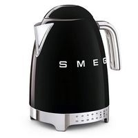 SMEG - KLF04 7-Cup Variable Temperature Kettle - Black - Angle