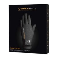 BROWNMED - Vibration Therapy Glove Intellinetix® Left and Right Hand Small - Black - Angle