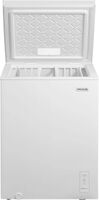 Frigidaire - 5 cu. ft. Garage Ready Chest Freezer - White - Angle