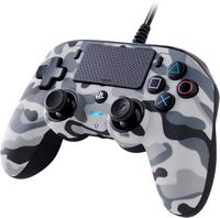 Nacon - Wired Controller for Playstation 4 & Windows - Arctic Camo - Angle