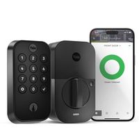Yale - Assure Lock 2 Touch Keypad with Wi-Fi and Norwood Lever - Black Suede - Angle