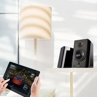 Edifier - R2000DB Powered Bluetooth Bookshelf Speakers, Computer Speakers - 120W RMS Optical Inpu... - Angle
