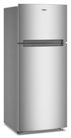 Whirlpool - 18.0 Cu. Ft. Top-Freezer Counter-Depth Refrigerator with Total Coverage Cooling - Fin... - Angle