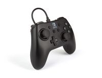 PowerA - Wired Controller for Nintendo Switch, Nintendo Switch 2 - Black - Angle