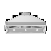 ZLINE - 40 inches - Externally Vented - Range Hood Insert - Stainless Steel - Angle