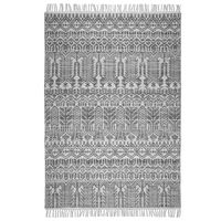 Simpli Home - Banning 6 x 9 Area Rug - Ivory,Grey - Angle