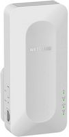 NETGEAR - AX3000 Dual-Band Wi-Fi 6 Wall Plug Range Extender - White - Angle