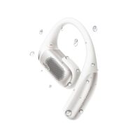 Shokz - OpenFit Pro Open-Ear True Wireless Bluetooth Active Noise Reduction Earbuds - White - Angle