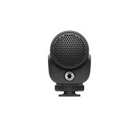Sennheiser - MKE 200 Condenser Microphone for Cameras and Mobile Devices - Black - Angle
