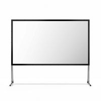 Valerion - 120” Outdoor Camping Portable Folding Matte White Screen，1.3db Gain，170° half gain vie... - Angle
